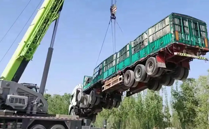 济南道路脱困救援案例